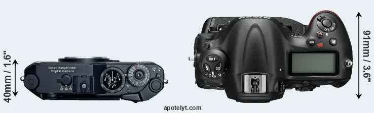 Compare R-D1 versus D4S top