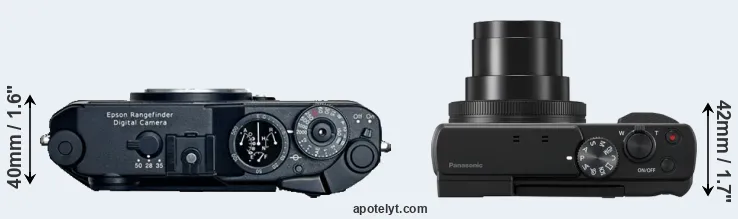 Compare R-D1 versus ZS80 top