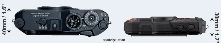 Compare R-D1 versus WG-60 top