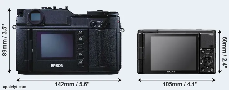 Comparison R-D1 or ZV-1 rear