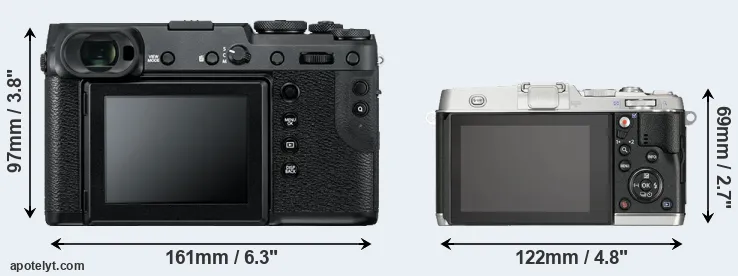 Comparison GFX 50R or E-P5 rear