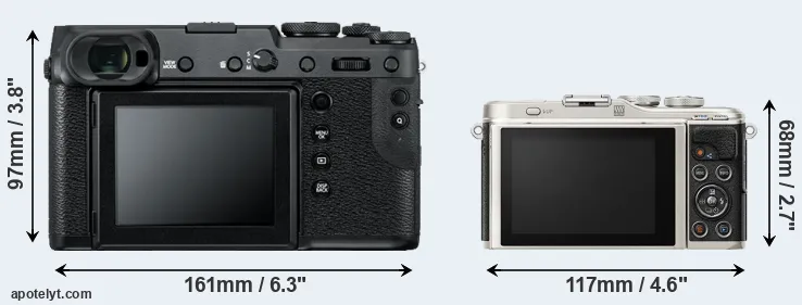 Comparison GFX 50R or E-PL9 rear
