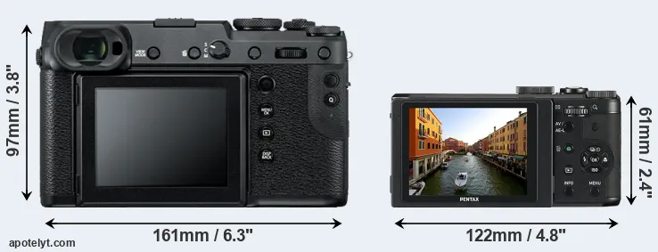 Comparison GFX 50R or MX-1 rear