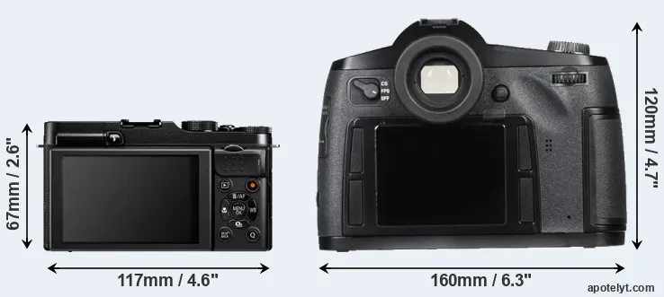 Comparison X-A1 or S Typ 007 rear