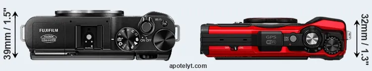 Compare X-A1 versus TG-6 top