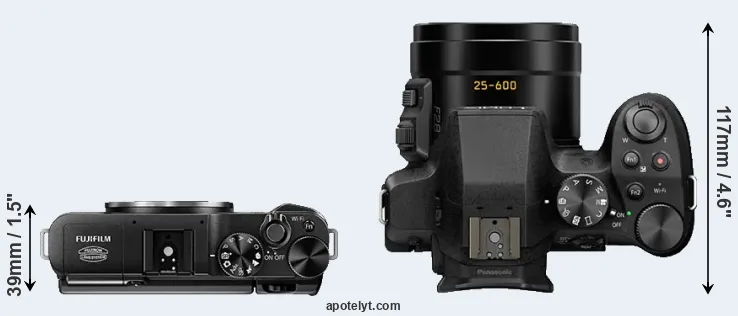 Compare X-A1 versus FZ330 top