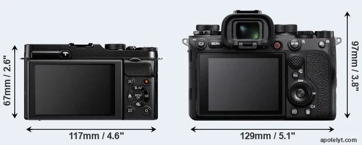 Comparison X-A1 or A1 rear