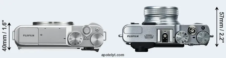 Compare X-A10 versus X20 top