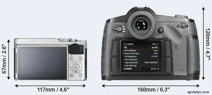 Comparison X-A10 or S-E Typ 006 rear