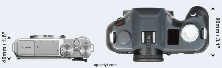 Compare X-A10 versus S-E Typ 006 top