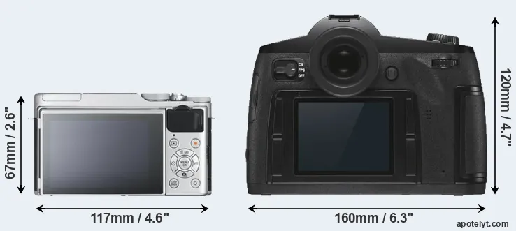 Comparison X-A10 or S3 rear