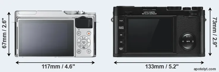 Comparison X-A10 or X Typ 113 rear