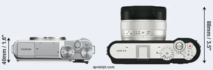 Compare X-A10 versus X-U Typ 113 top