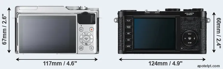 Comparison X-A10 or X1 rear