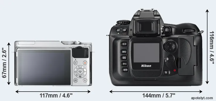 Comparison X-A10 or D100 rear
