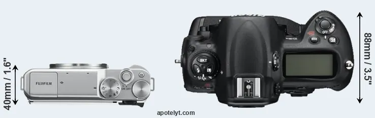Compare X-A10 versus D3S top