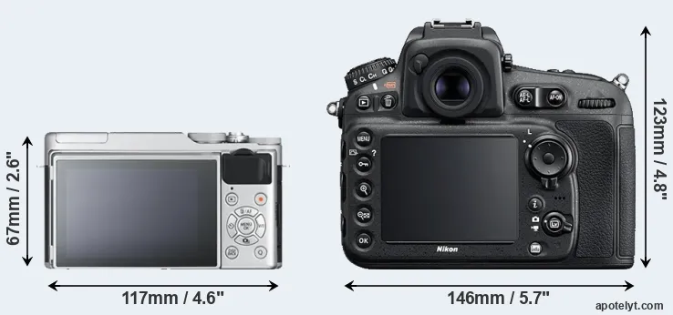 Comparison X-A10 or D810 rear