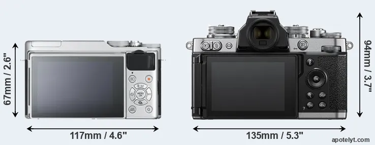 Comparison X-A10 or Z fc rear