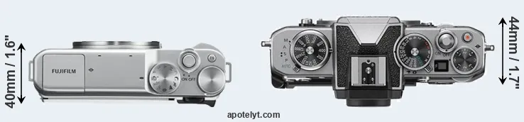 Compare X-A10 versus Z fc top
