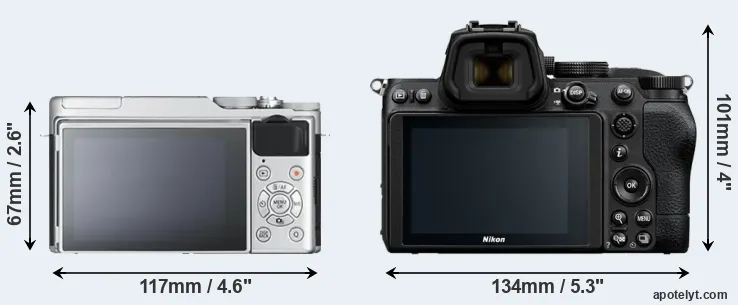 Comparison X-A10 or Z5 rear