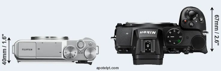 Compare X-A10 versus Z5 top