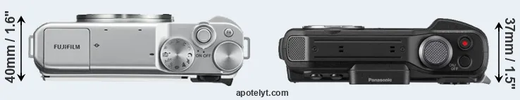 Compare X-A10 versus FT7 top
