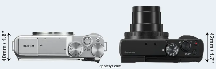 Compare X-A10 versus ZS80 top