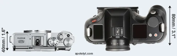 Compare X-A2 versus S Typ 007 top