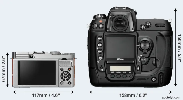 Comparison X-A2 or D2H rear
