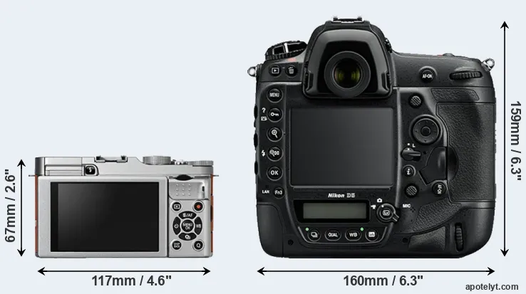 Comparison X-A2 or D5 rear
