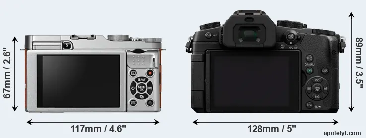 Comparison X-A2 or G80 rear