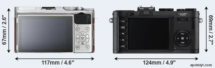 Comparison X-A3 or X2 rear