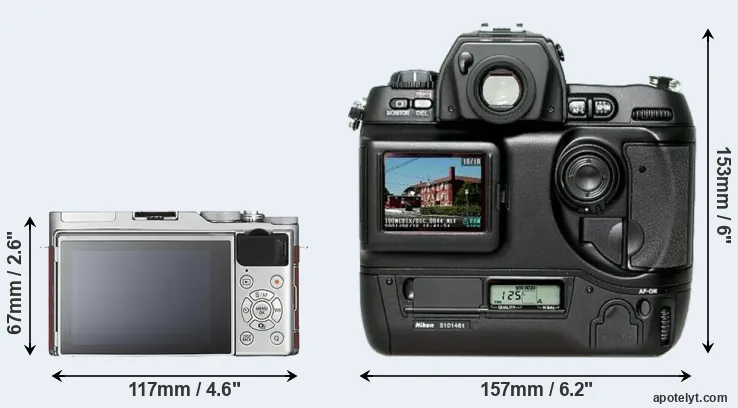 Comparison X-A3 or D1H rear