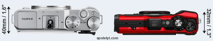 Compare X-A3 versus TG-6 top
