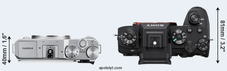 Compare X-A3 versus A1 top