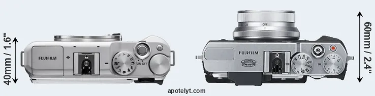 Compare X-A5 versus X30 top
