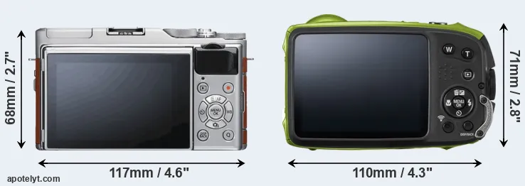 Comparison X-A5 or XP120 rear
