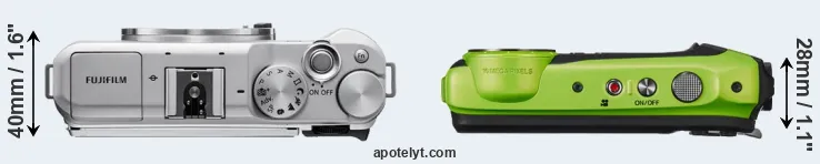Compare X-A5 versus XP120 top