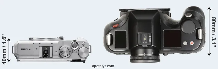 Compare X-A5 versus S Typ 007 top