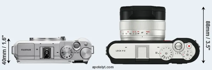 Compare X-A5 versus X-U Typ 113 top