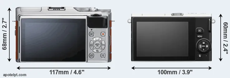 Comparison X-A5 or J4 rear