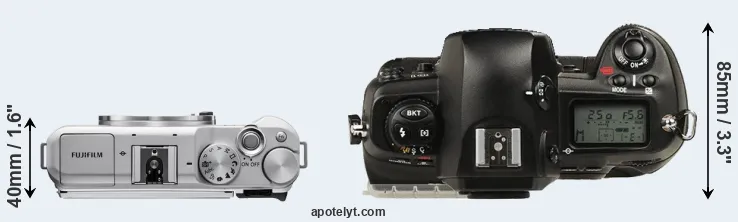 Compare X-A5 versus D1 top