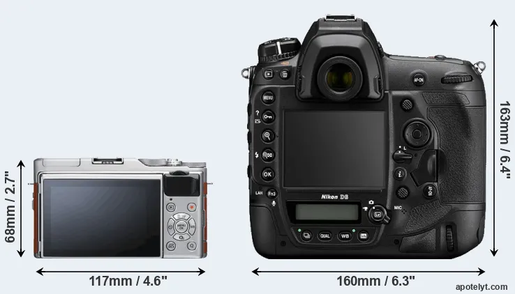 Comparison X-A5 or D6 rear
