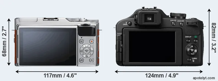 Comparison X-A5 or FZ150 rear
