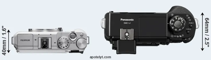 Compare X-A5 versus L1 top