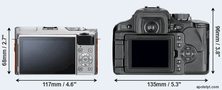 Comparison X-A5 or L10 rear