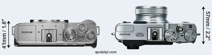 Compare X-A7 versus X20 top