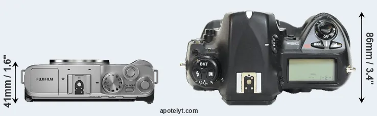 Compare X-A7 versus D2H top