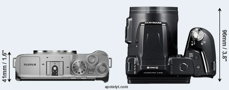 Compare X-A7 versus L840 top