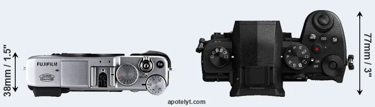 Compare X-E1 versus G95 top